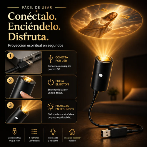 Proyector De Luz Cristiana De Jesús